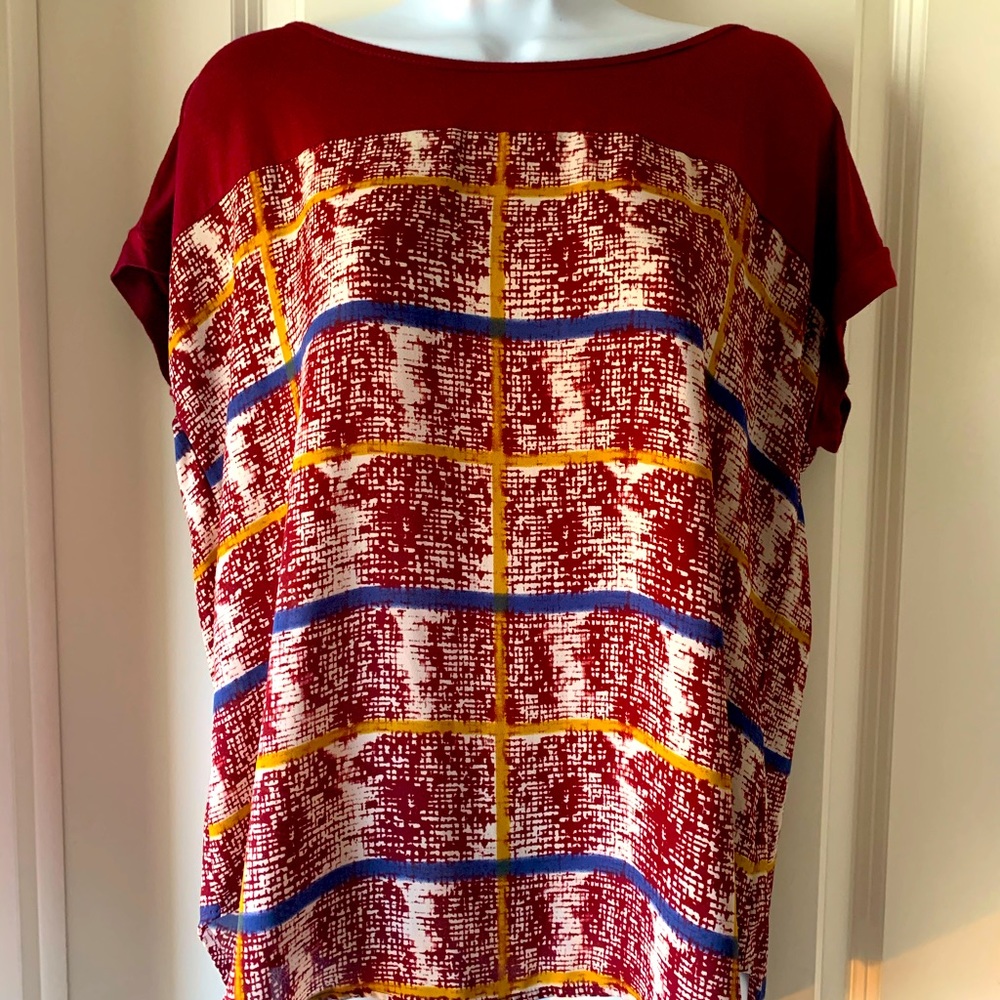 Papermoon Burgundy Blouse